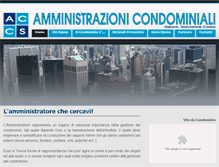 Tablet Screenshot of amministrazionicosta.it
